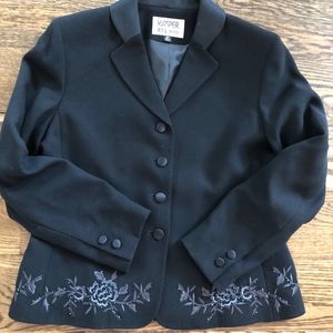 Kasper  DRESSY BLACK BLAZER